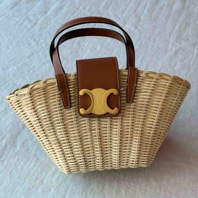 celine couffin ​wicker bag replica