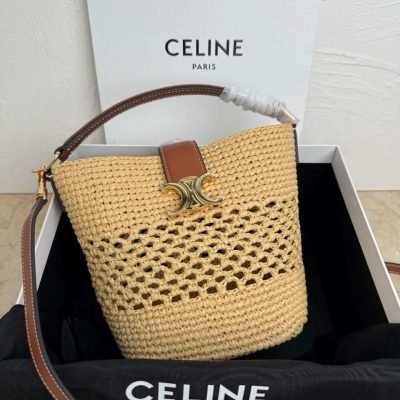 celine raffia louise bag