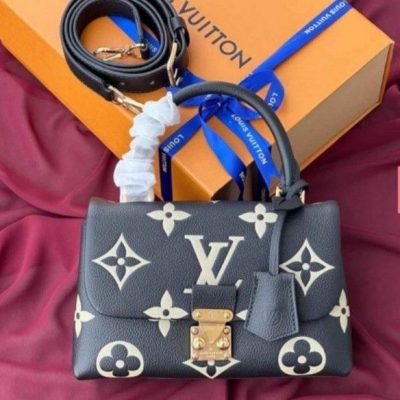 Louis vuitton petit palais bicolor black