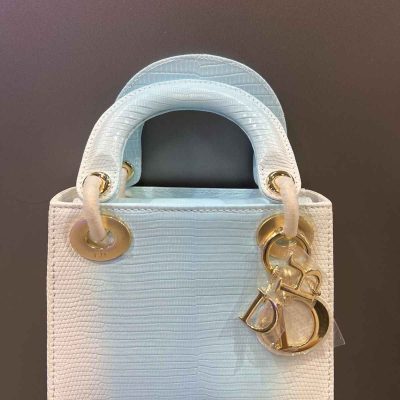 lady dior bag ombre​ baby blue